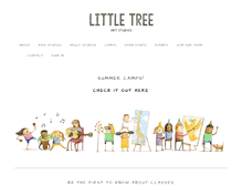 Tablet Screenshot of littletreestudios.net